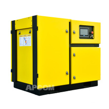 APCOM 2020 hot sale speed 45KW 60HP rotary screw air compressor yellow color